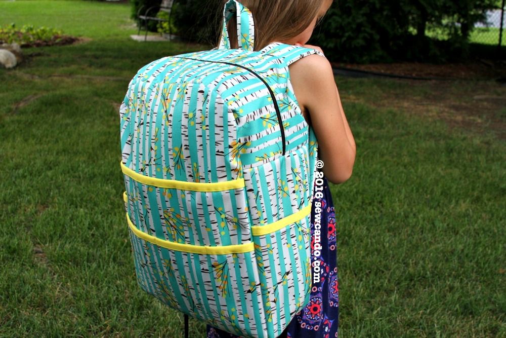 Sew Can Do My Space Saver Backpack Pattern Release & Giveaway!!